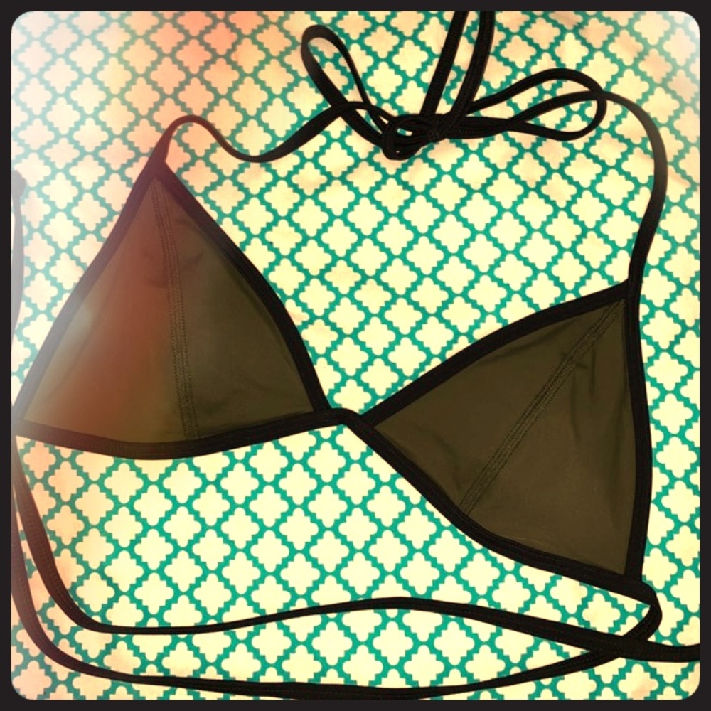 Green Bikini Top